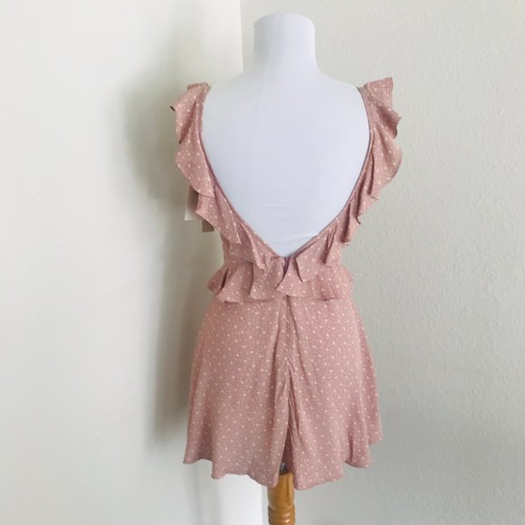 Flynn Skye Mimi Dress Mauve Cluster New Tags small - Picture 5 of 8